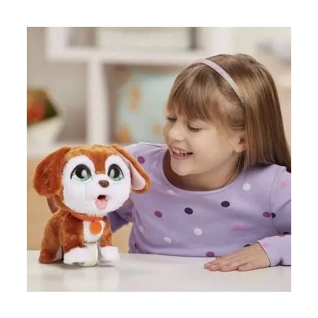 Furreal Poopalots piesek na smyczy E8945 Hasbro